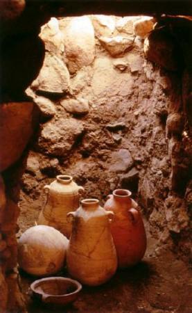 Dzbany na wino z domy w Betsaidzie Bethsaida Excavations Project and the Virtual World Project