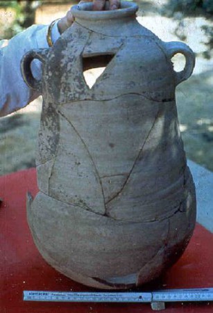 Dzban z domu winiarza źródło Bethsaida Excavations Project and the Virtual World Project