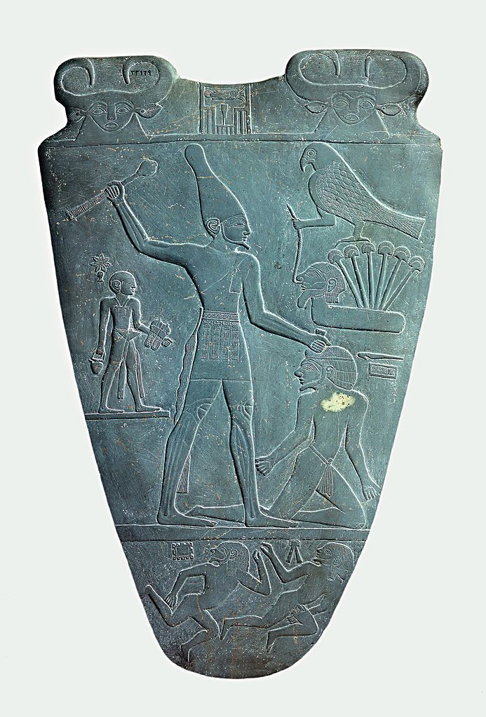 Narmer i jego berło/maczuga. Źródło